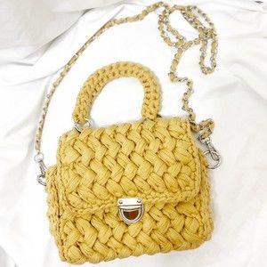 Rubylishious Tan handmade woven clutch crossbody Removable embroidered gold ch